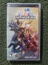 Final Fantasy Tactics The War of the Lions Sony PSP Complete CIB