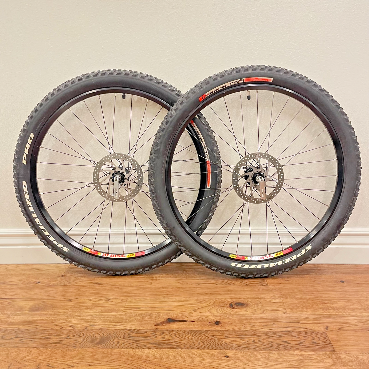 S-Works DT Swiss Mavic X317 Disc 26” Wheelset Specialized Vintage