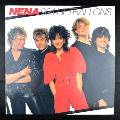 Nena 99 Luftballons (Luft Balloons) vinyl record LP Japan Import 80s Pop NM M-