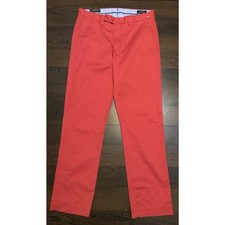 Polo Ralph Lauren Logo Flat Work Stretch Slim Fit Chino Classic Pants 30/30