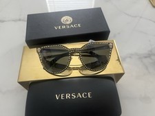 VERSACE VE 2177 1252/87 140 3N Women  s Sunglasses NWT  415