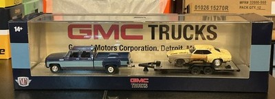 M2 Auto Haulers 1973 GMC Sierra 3500 & 1969 Chevrolet Camaro RS