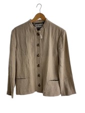 ISSEY MIYAKE Jacket M Linen BEG Condition considered