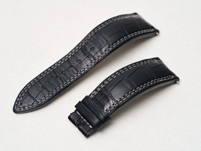 Jaeger-LeCoultre Master Compressor Strap 22mm Black Alligator 22/20mm 20mm