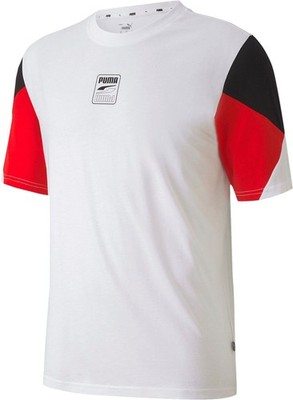 Puma Rebel Advanced Tee - puma white /Gr: L