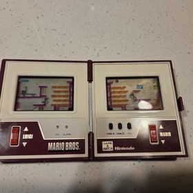 NINTENDO GAME AND WATCH MW-56 MULTI-SCREEN MARIO BROS. 1983 WORKING