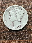 1936 P Mercury silver dime a very fine coin ..plus a surprise