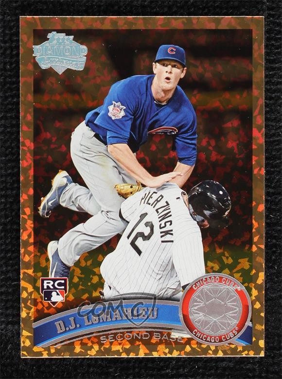 2011 Topps Update Cognac Diamond Anniversary DJ LeMahieu #US205 0x5t