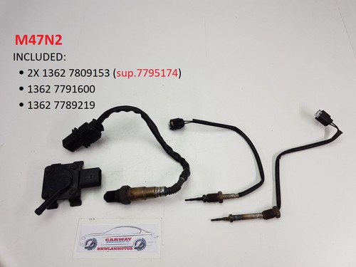 ✅ Geprüft Diesel-Partikelfilter Sensoren Satz/Set Kit E60 E61 M47N2 2.0D 120KW