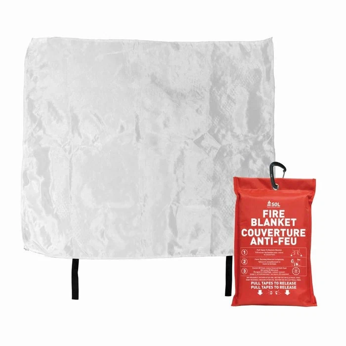 Manta de seguridad de fibra de vidrio ignífuga SOL 47x71 Foto 2 de 3