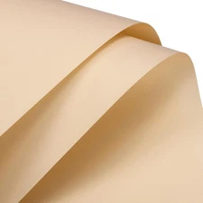 20 Sheets 22.8x22.8 Inch Flower Wrapping Paper, Waterproof, Light Brown