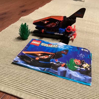LEGO Aquazone 6135 Spy Shark mit Anleitung 1996