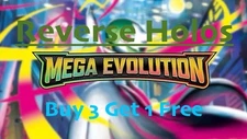 Pokemon Mega Evolutions - Reverse Holo Singles - Choose Your Cards!