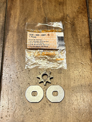 STIHL Chain Sprocket Kit 1/4'' Picco 8T HT56 HT131 0000-640-2001 Genuine OEM
