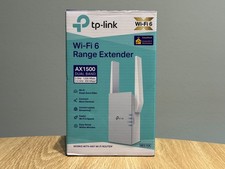 TP-Link RE515X AX1500 WiFi 6 Range Extender w/Ethernet Port  1.5G Dual-Band...