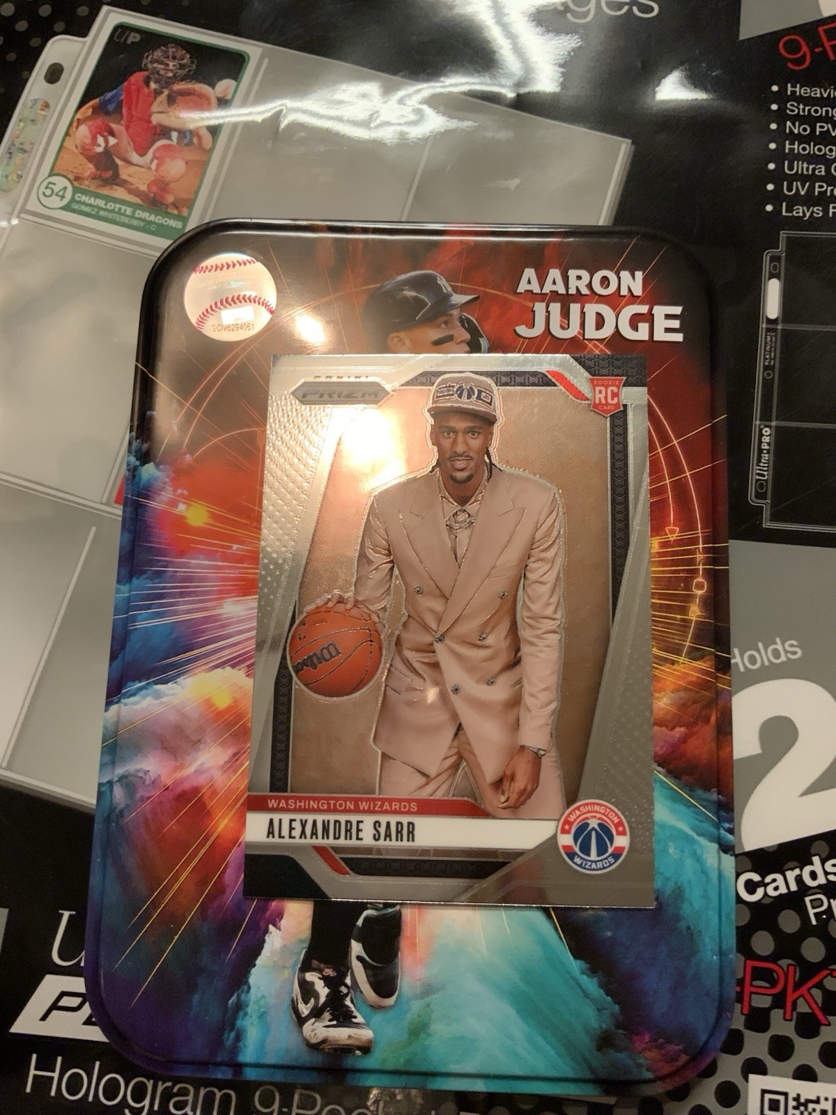2024-25 Panini Prizm Image Variation Alexandre Sarr Washington Wizards Rc #264 V