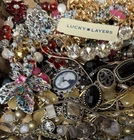 Vintage & Modern Some Signed Costume Jewelry Lot Full Small Priority Box # 15