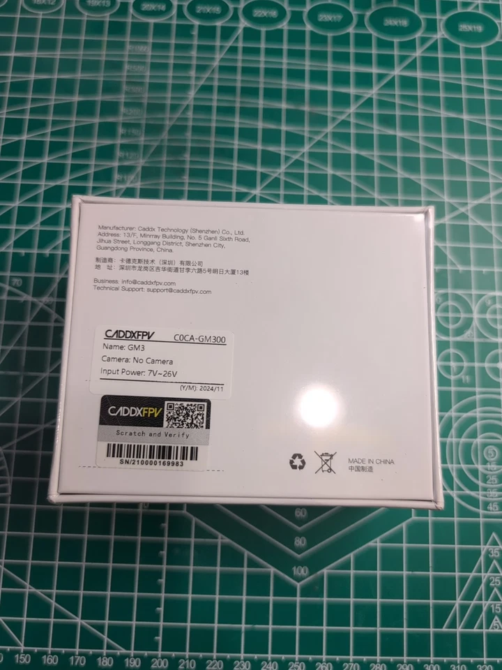 CADDXFPV GM3 3-Axis FPV Gimbal Supports Avatar HD Ships From USA No Tariff  - Image 2 of 4