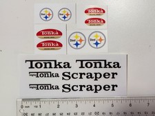 Mighty Tonka Scraper Sticker Set 1965 To 1969