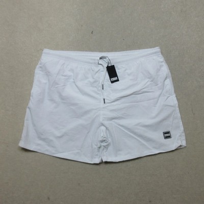 Urban Classics Block Swim Shorts TB1026 5XL White Men's Swimwear Casual