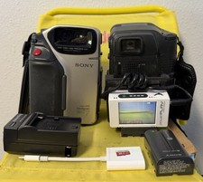 Sony Handycam CCD-SC7 Hi8 Camcorder Tapeless Setup Immersion PowerPlay TESTED  