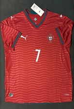 Cristiano Ronaldo New Jersey CR7 Red Portugal 26 27 Players Version Size M