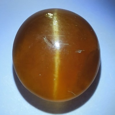 1.37Cts NATURAL HONEY COLOR APATITE CATSEYE