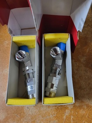 Ham-Let H-985-SS-N-1/2-SL-22PSI Pressure Relief Valves. Qty2