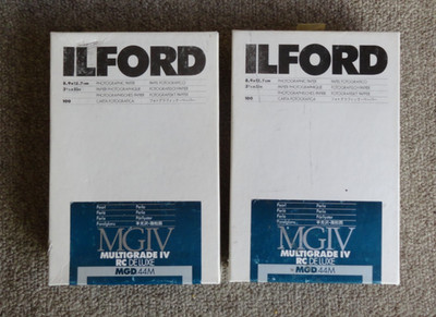 2Box -  ILFORD 3.5''x5'' MGIV Multigrade IV RC Deluxe Pearl 100 Sheet/Box