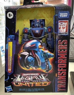 Hasbro Transformers Generations Legacy United Deluxe Cyberverse Universe Chromi