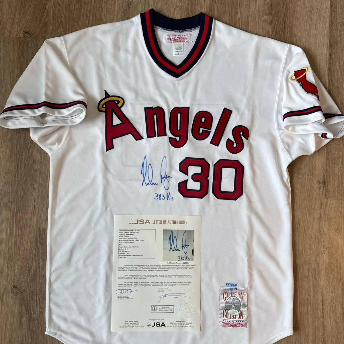 Nolan Ryan Baseball MLB Original Autographed Jerseys for sale | eBay