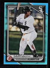 2024 Bowman Draft Sky Blue /499 Alexander Albertus #BD-164 sh7