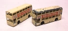 Pair Matchbox Lesney No 74 Daimler Buses Esso Extra Petrol