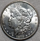 Uncirculated 1878-CC Morgan Silver Dollar, Razor-Sharp, Blazing, Tough Date!