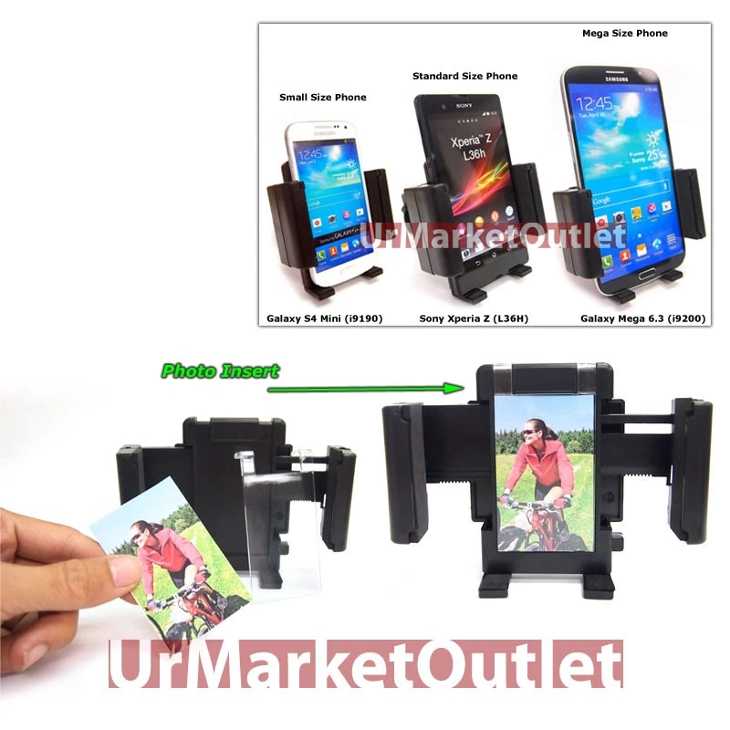 Car Dash Air Vent Universal Cell Mobile Phone Mount Clip Holder + Stylus Pen - Image 3 of 4