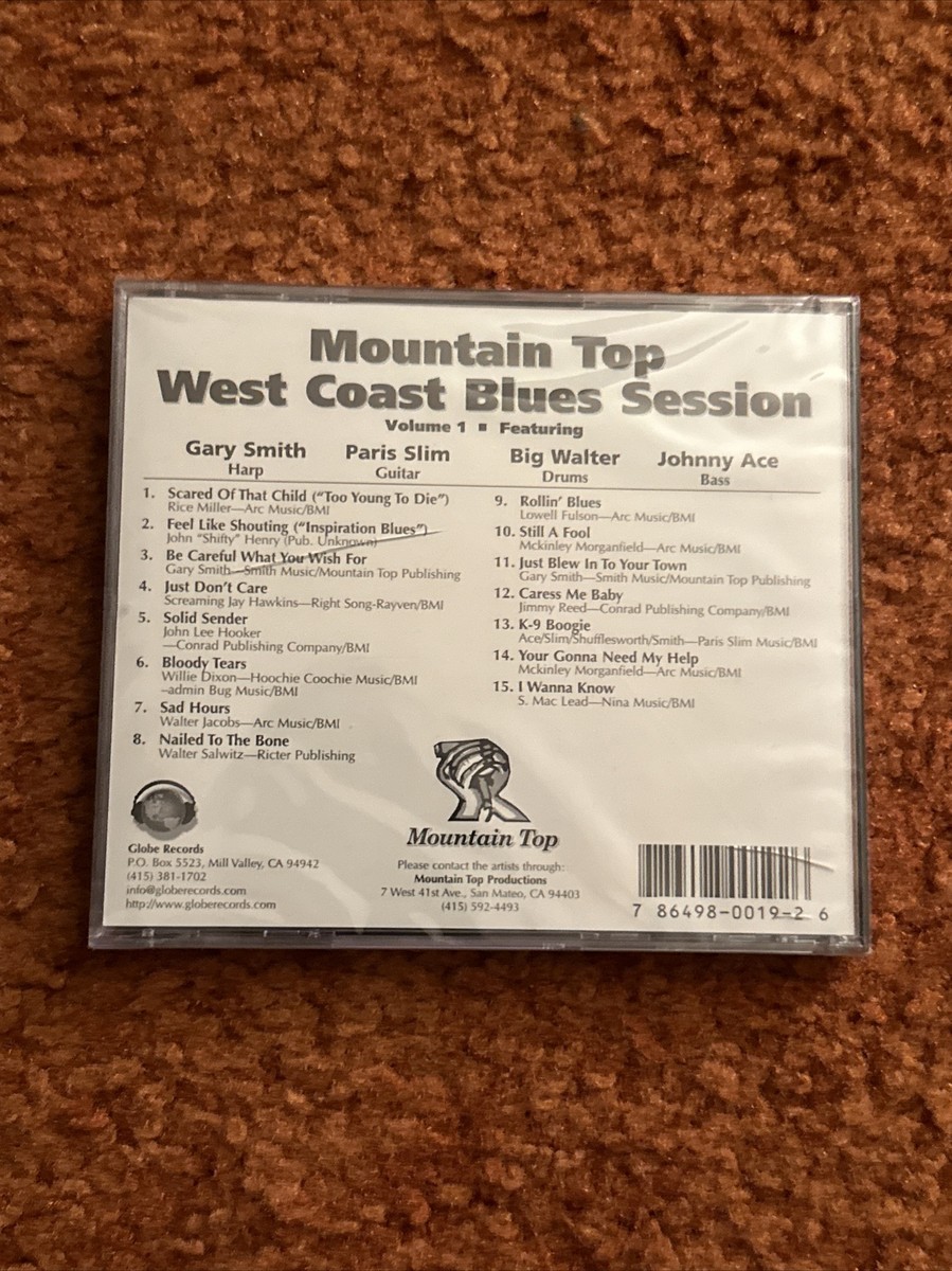 その他 Mountain Top West Coast Blues [CD] Mountain Top West Coast Blues by Various (CD, 2004) for sale
