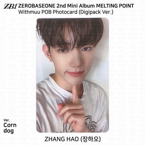 ZEROBASEONE ZB1 2nd Mini Album Melting Point POB Photocard AM WM KT4 MS EL BR - Picture 35 of 186