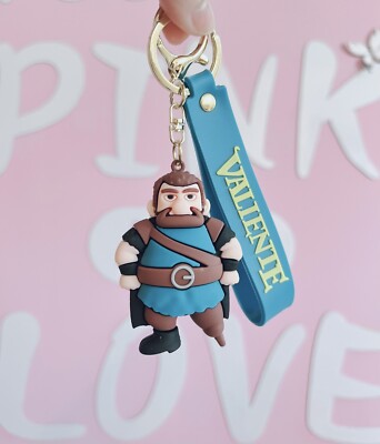 King Fergus Brave Disney Pixar Movie Keychain Keyring Pendant