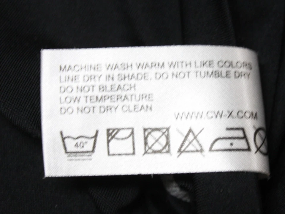 CW-X Manga Larga LS Litefit Media Cremallera-T Para Hombres Grande Negro UPF 50+ Foto 4 de 4