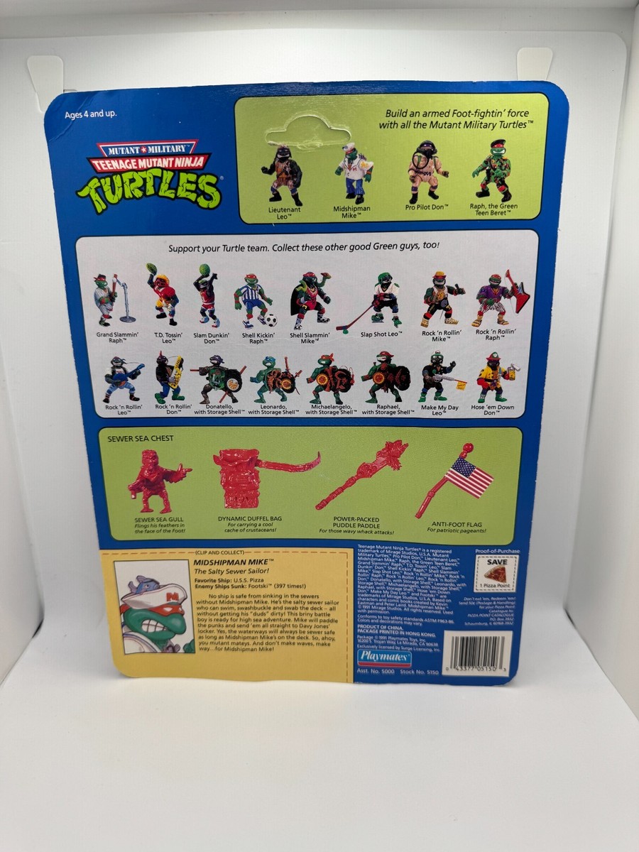 タートルズ　ミュータント・ミリタリー ミッドシップマン・マイク Mutant Military Midshipman Mike (Teenage Mutant Ninja