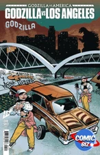 GODZILLA VS AMERICA LOS ANGELES #1 (2025) 1ST PRINTING GONZO VARIANT COVER B IDW