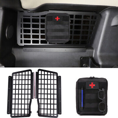 Pour Hummer 2024 H2 Porte-Cargo Étagère Bagages Panneau de Rangement Maille avec Trousse de Premiers Secours