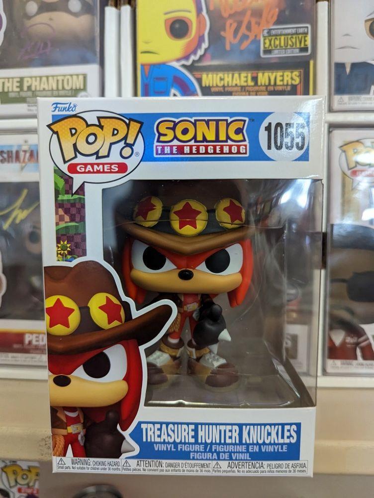 Sonic Funko POP Knuckles Treasure Hunter Figure 1055