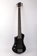 Left hand 4strings electric travel bass maple neck 24frets black color