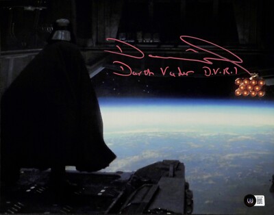 Daniel Naprous Darth Vader Star Wars Rogue One Signed 11x14 Photo