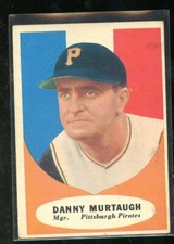 1961 TOPPS #138 DANY MURTAUGH PIRATES EX+ E012572