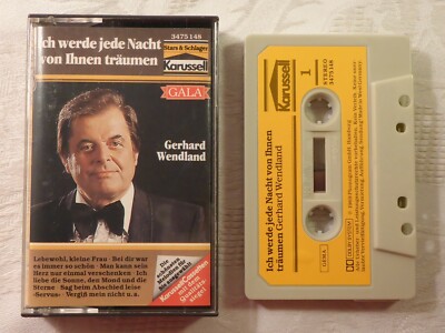 Mc Cassette Gerhard Wendland I Will Dream of You Every Night 3475 148