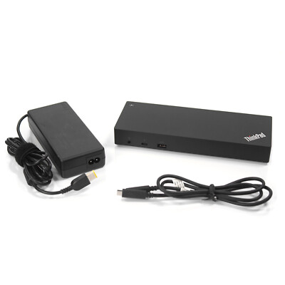 Lenovo ThinkPad Thunderbolt3 ドック (40AC) Lenovo ThinkPad Thunderbolt 3 Dock 40AC Docking Station DBB9003L1