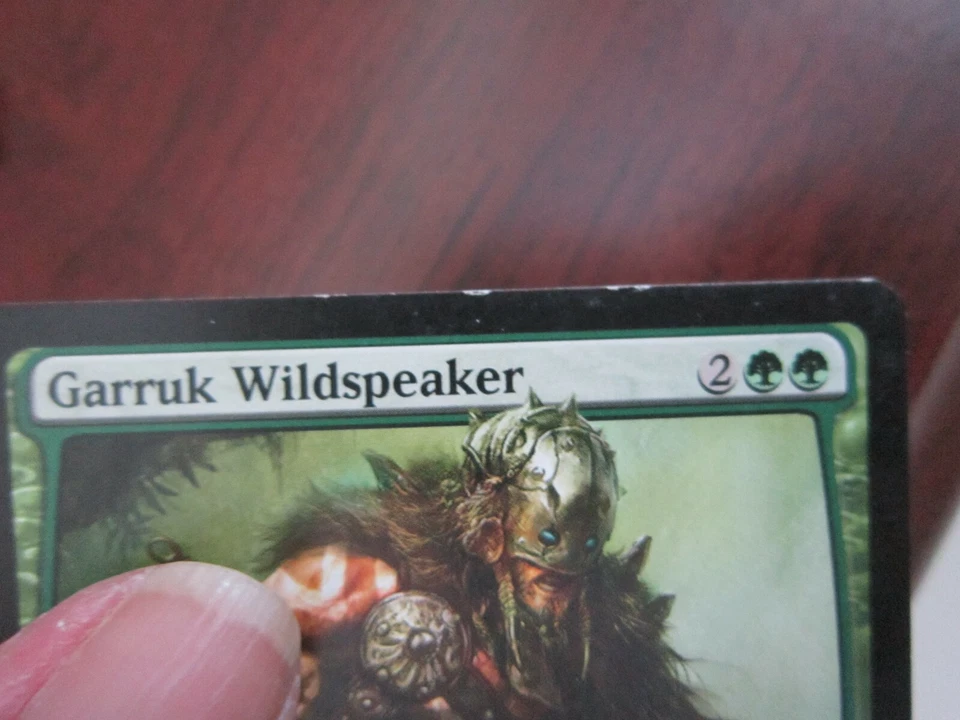 GARRUK WILDSPEAKER PLANESWALKER CARD MTG MAGIC THE GATHERING NEVER PLAYED NM- - Image 2 of 3