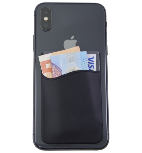 Smartphone Handy Kartenhülle Silikon selbstklebend Card Case Holder Ausweisetui - Photo 2 sur 21